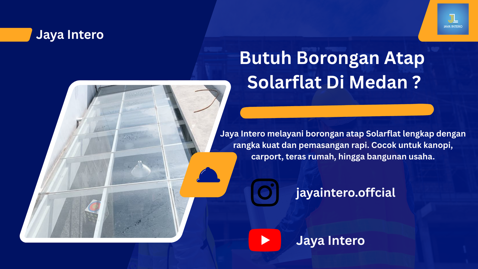 Borongan Atap Solarflat Jaya Intero Di Medan