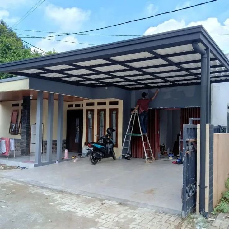 Borongan Atap Alderon (Double Wall) Di Medan 